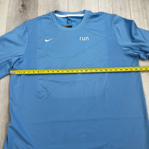 Nike Run Men’s Long Sleeve Shirt Size XXLarge Blue NWT - Picture 4 of 7